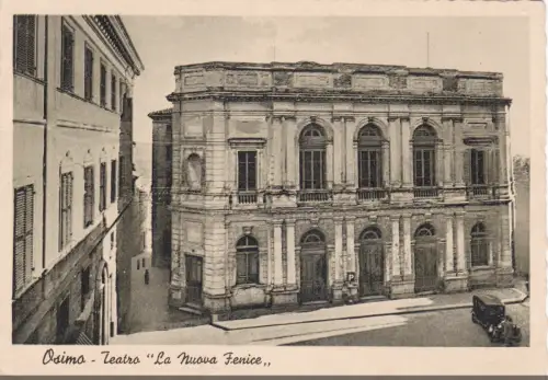 OSIMO - Teatro La Nuova Fenice, Postkarte 1940