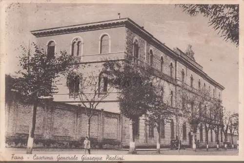 FALCONARA MARITTIMA - Caserma Generale Giuseppe Paolini, Postkarte 1938