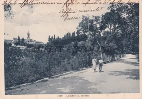 TREVI - Kloster St. Martin, Postkarte 1941