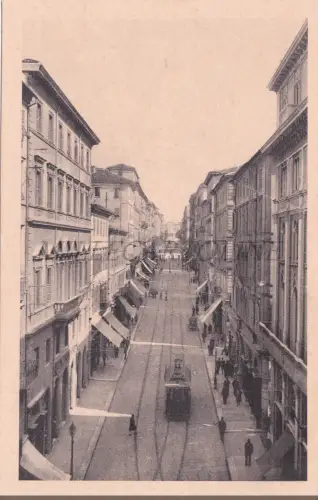 ANCONA - Corso Vittorio Emanuele, Postkarte Ausgabe DBA Blasi