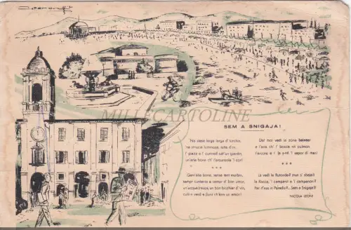 SENIGALLIA - Sem a Snigaja!, A Cura del Quindicinale L'Araldo, Postkarte