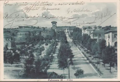 FALCONARA MARITTIMA - Villini, Postkarte