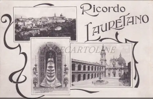 LORETO - Erinnerung an Laurethan, Postkarte