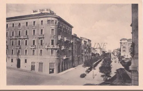 ANCONA - Viale della Vittoria, Postkarte Ausgabe DBA Blasi