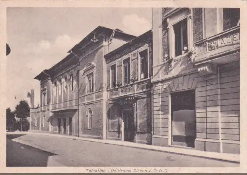 TOLENTINO - Politeama Piceno e OND, Postkarte 1941