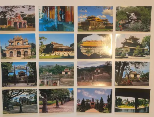 VIETNAM - 334 Postkarten Lot
