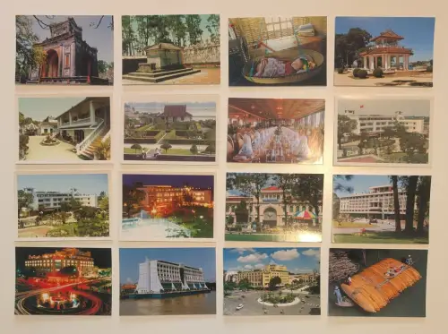 VIETNAM - 334 Postkarten Lot