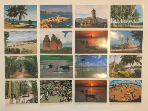 VIETNAM - 334 Postkarten Lot