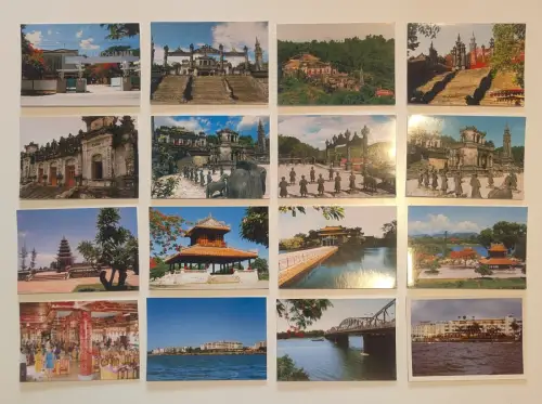 VIETNAM - 334 Postkarten Lot