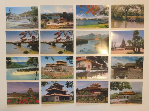 VIETNAM - 334 Postkarten Lot