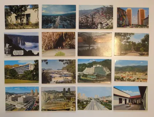 VENEZUELA - 73 Postkarten Lot