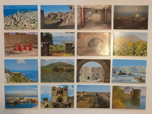 ISRAEL - 23 Postkarten Lot