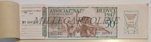 NATIONALER PRO-PRÄMIENWETTBEWERB - Block mit 7 von 10 Gutscheinen