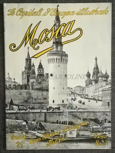 MOSKAU - Die illustrierten Hauptstädte Europas - Heft reich an Fotos