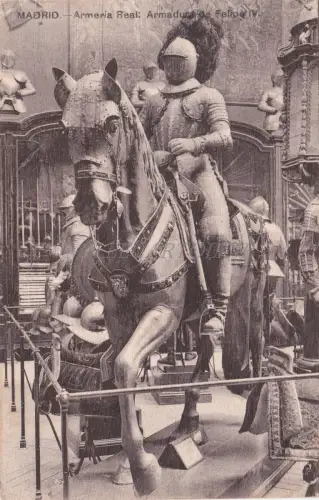 SPANIEN - Madrid - Königliche Waffenkammer: Rüstung Philipps IV.