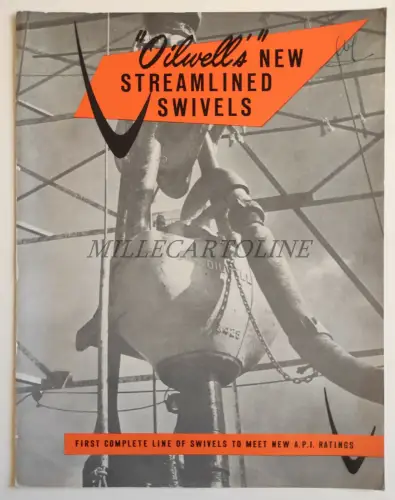 USS OILWELL - Neue stromlinienförmige drehbare Werbebroschüre