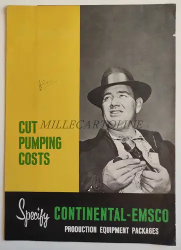 CONTINENTAL-EMSCO - Senkung der Pumpkosten Faltbare Werbebroschüre