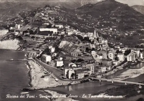 #VENTIMIGLIA AUS DEM FLUGZEUG - LA FOCE DEL ROYA