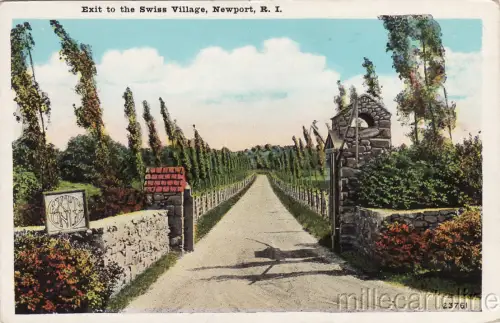 * NEWPORT - Exit to the Swiss Village