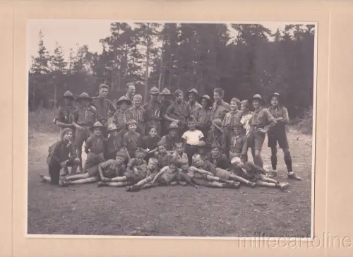 * Pfadfinder - Österreich, Foto (Otto Vlach) - Gruppenportrait 1930