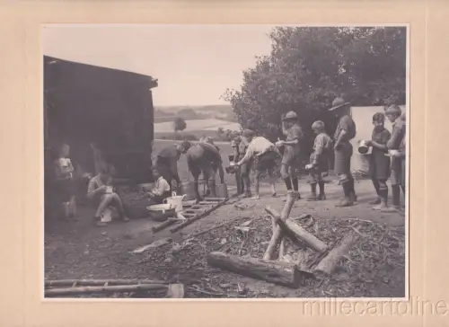 * Pfadfinder - Österreich, Foto (Otto Vlach) - Die Ration 1930