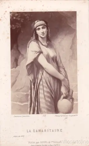 * WOMAN - La Samaritaine - Phot.Goupiil & C. Salon von 1873