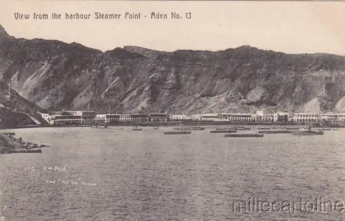 * JEMEN - Aden - Blick vom Hafen Steamer Point