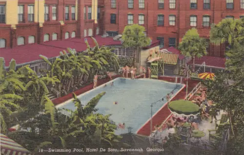 * ATLANTA - Savannah - Hotel De Soto, Schwimmbad
