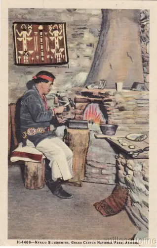 * INDIAN - Navajo Silversmith