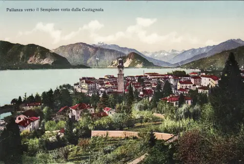 #BALLANZ ZUM SIMPLON VON DER KASTANIE AUS GESEHEN