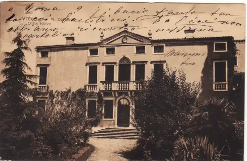 #VICENZA: M. BERIO - VILLA NIEVO