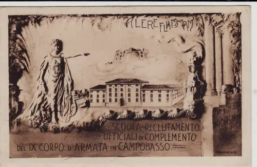 #CAMPOBASSO: REKRUTIERUNGSSCHULE UFF. ERGÄNZUNG IX ARMEEKORPS