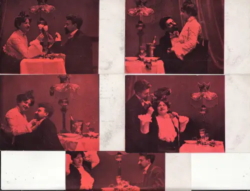 #VERLIEBTE: DIE WERBUNG (erfolgreich) - 5 Postkarten 