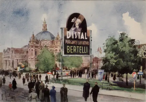 #MAILAND: WERBUNG A. BERTELLI & C.S.A.