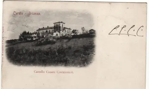 #CARATE BRIANZA: CASTELLO CUSANI CONFALONIERI