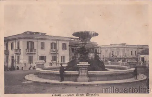 * PALMI - Piazza Benito Mussolini 1937
