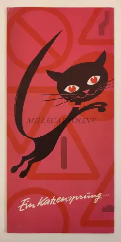 EIN KATZENSPRING... - DNL Reiseprospekt 1961