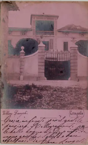 #CAMPELLO: VILLINO ANGELI - Fotokarte - EIGENTÜMER GESCHRIEBEN