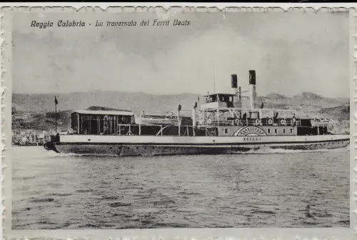 #REGGIO CALABRIA: DIE ÜBERQUERUNG VON FERRIT BOATS