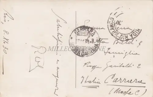 BRASILIEN - Rio de Janeiro, Canto do Rio, Foto Postkarte 1930