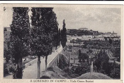 #S. LORENZO IN CAMPO: VIALE CESARE BATTISTI
