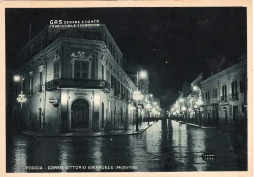 #FOGGIA: CORSA VITTORIO EMANUELE - Nacht