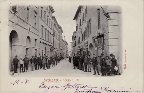 #SPOLETO: CORSA V.E.- Parfümerieplakat Bertelli