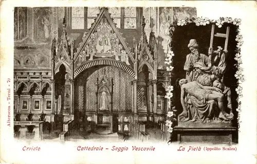 #ORVIETO: KATHEDRALE - BISCHOFSSITZ - LA PIETA'