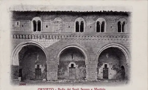 #ORVIETO: BADIA DEI SANTI STRENGE E MARTYRIO