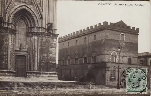 #ORVIETO: PALAZZO SOLIANO...1914