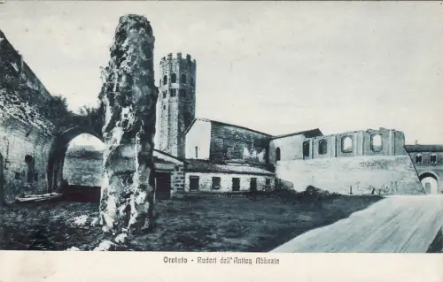 #ORVIETO: RUINEN DER ALTEN ABTEI