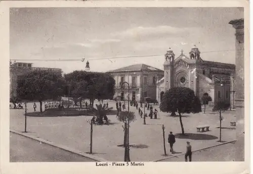 #LOCRI: PIAZZA 5 MARTIRI