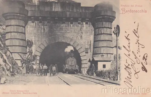 * BARDONECCHIA - Freiustunnel - Zug 1901