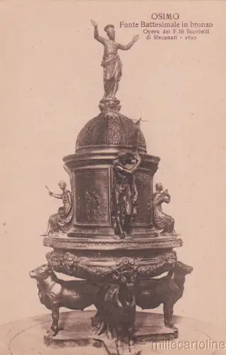 * OSIMO - Taufbecken aus Bronze